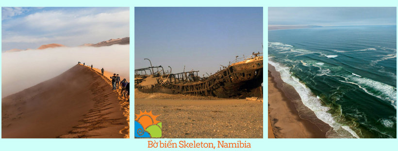 Bờ biển Skeleton, Namibia - Khám phá Châu Phi
