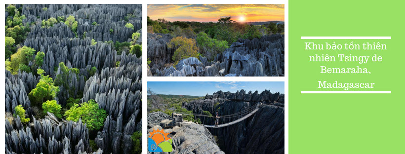 Khu bảo tồn thiên nhiên Tsingy de Bemaraha, Madagascar - Du lịch Châu Phi