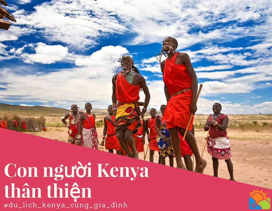 Con người thân thiện là một trong 10 lý do bạn nên đi du lịch Kenya cùng gia đình