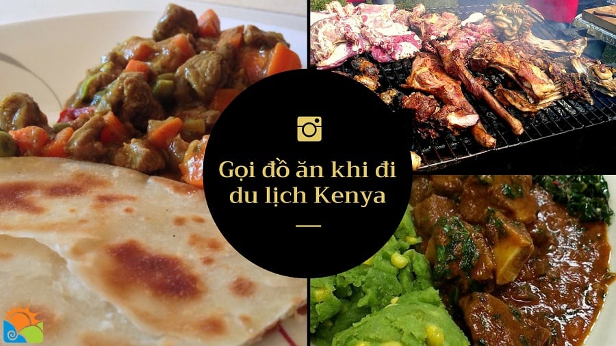Gọi đồ ăn khi đi du lịch Kenya