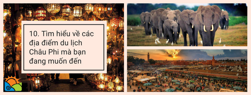 Tìm hiểu về các địa điểm du lịch châu Phi